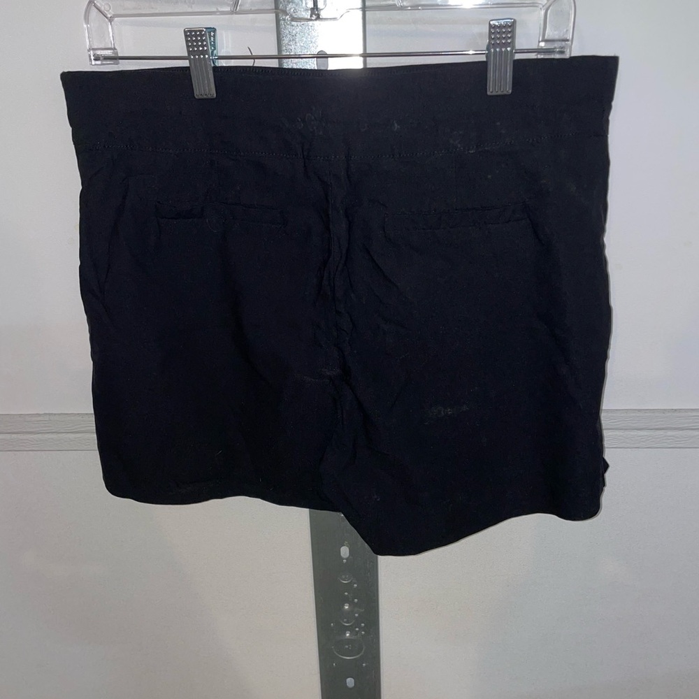 High-Waist Black Women's Shorts